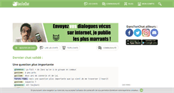 Desktop Screenshot of danstonchat.com
